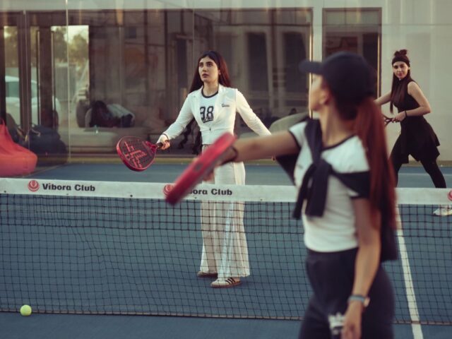 Échauffement rapide pour padel en tournoi